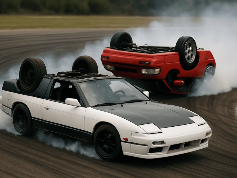 Voiture drift inversée jagolipette